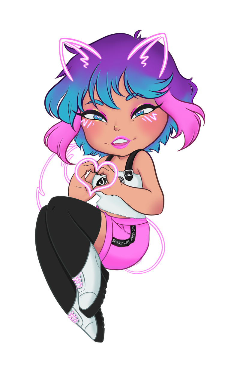 Spacey Cat Love